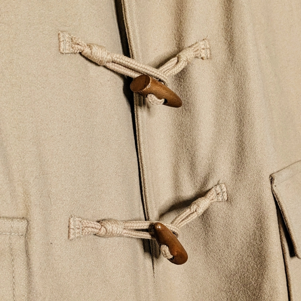 GAP Tan Peacoat with Toggle Closures - CLOSET CLOSING  FINAL MARKDOWN - Picture 5 of 10